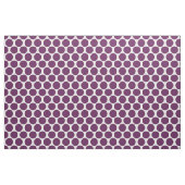 Tissu Points de morue pourpre de prune (Fat Quarter)