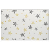 Tissu Points De parties scintillant Et Étoiles (Fat Quarter)