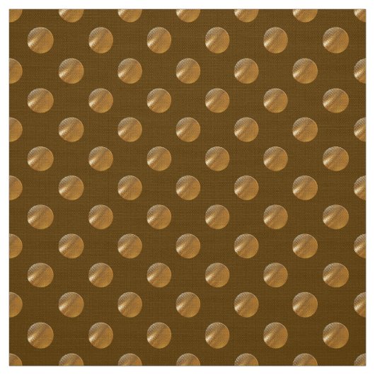 Tissu Points d'or de polka (Échantillon)