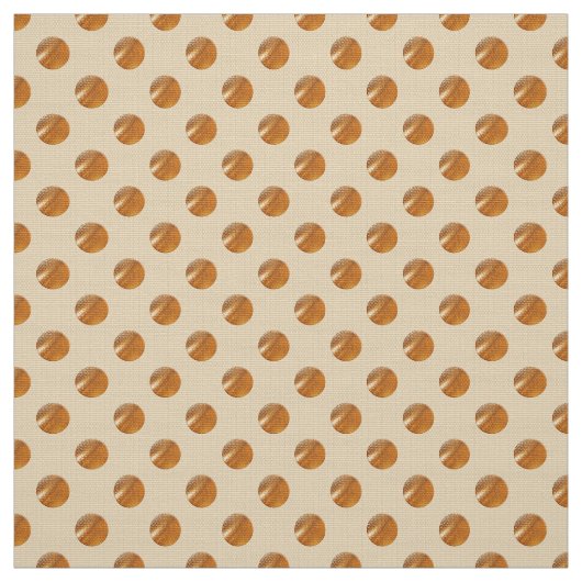 Tissu Points d'or de polka (Échantillon)