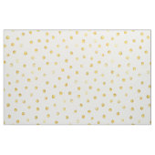 Tissu Points élégants de confettis de feuille d'or (Fat Quarter)