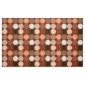 Tissu Points géants de la moitié du siècle, brun (Fat Quarter)