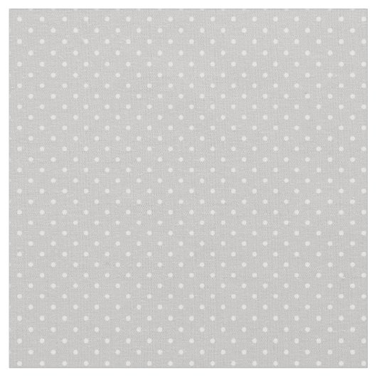 Tissu Points Gris Minuscules (Fermer)