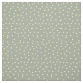 Tissu points jaunes sur gris (Échantillon)