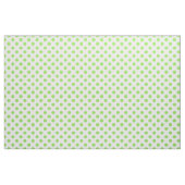 Tissu Points lime et blanc (Yard)