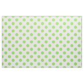 Tissu Points lime et blanc (Fat Quarter)