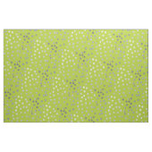 Tissu Points Lime Green et Silver City (Yard)