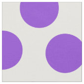 Tissu Points mignons violets brillants sur blanc (Fermer)