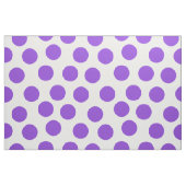 Tissu Points mignons violets brillants sur blanc (Fat Quarter)