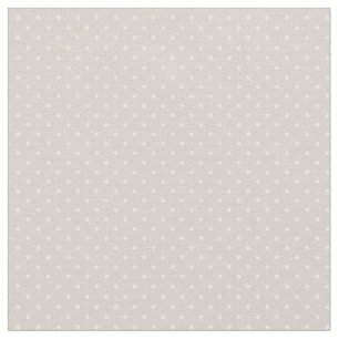Tissu Points minuscules beiges lin