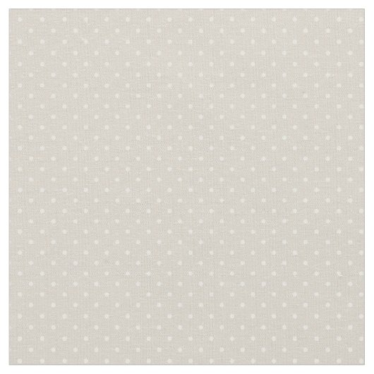 Tissu Points minuscules beiges lin (Fermer)