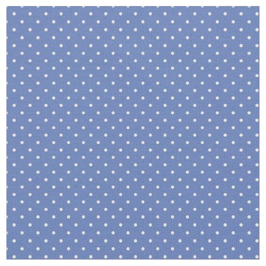 Tissu Points minuscules bleus (Fermer)