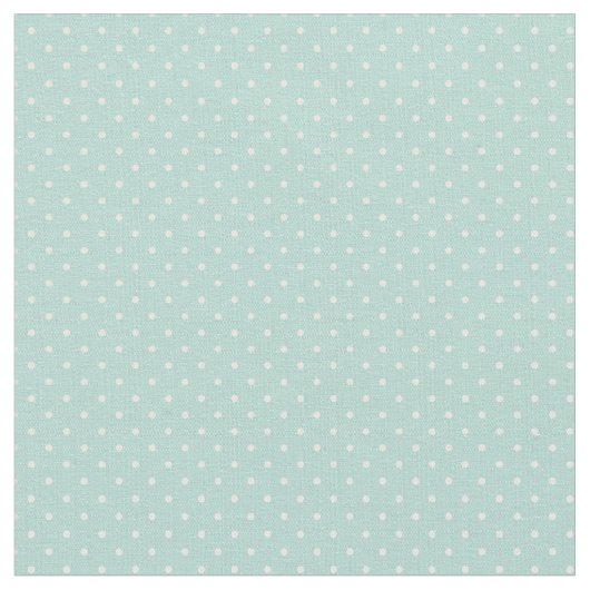 Tissu Points minuscules de la menthe (Fermer)