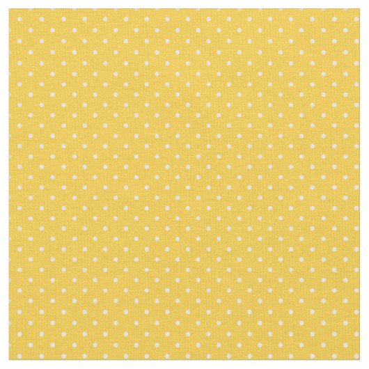 Tissu Points minuscules jaunes (Fermer)