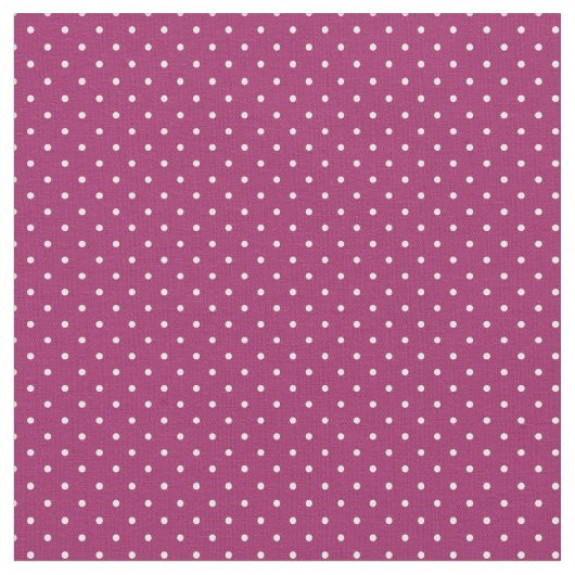 Tissu Points minuscules pourpres Berry (Fermer)