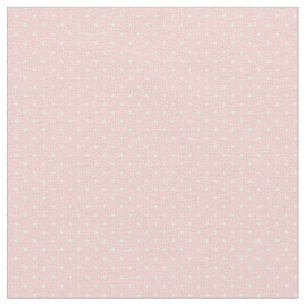 Tissu Points minuscules rose pâle