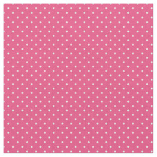 Tissu Points minuscules roses chauds