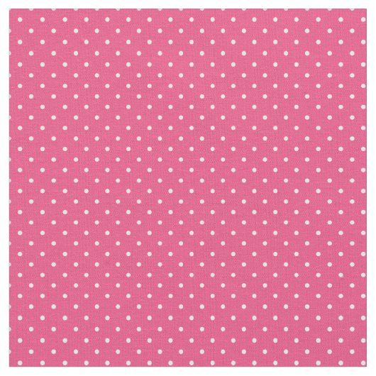 Tissu Points minuscules roses chauds (Fermer)