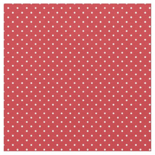 Tissu Points minuscules rouges (Fermer)