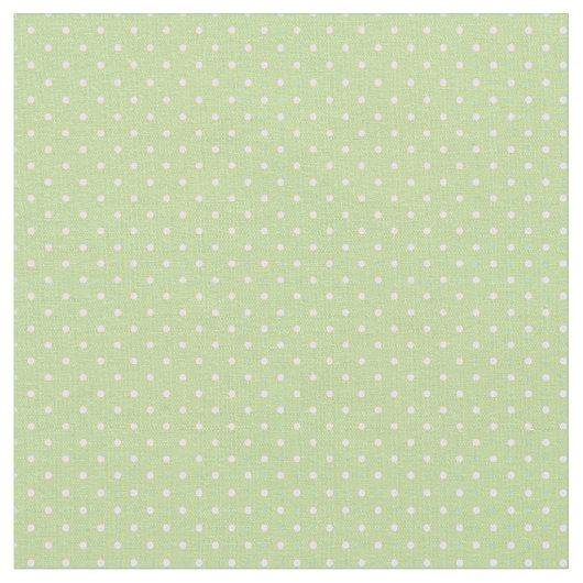 Tissu Points minuscules verts à la menthe (Fermer)