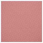 Tissu Points Modernes sur Corail Foncé (Échantillon)