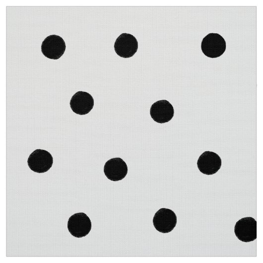 Tissu Points noirs (Échantillon)