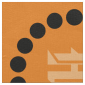 Tissu Points noirs Abstraits Ajouter un Motif de monogra (Détail)