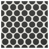 Tissu Points noirs et blancs (Échantillon)