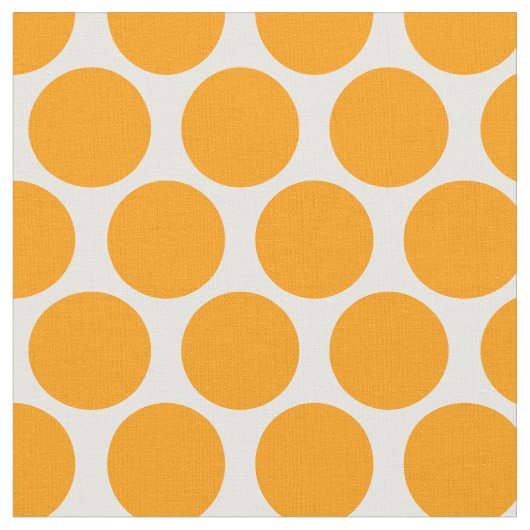 Tissu Points orange (Fermer)