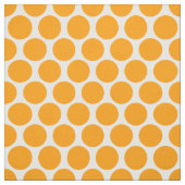 Tissu Points orange (Échantillon)
