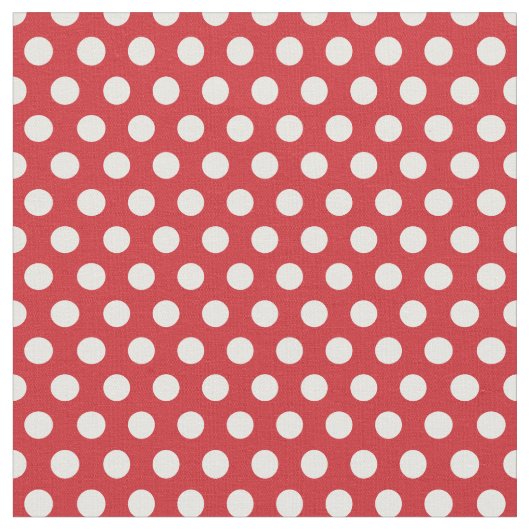 Tissu Points Rouges (Fermer)