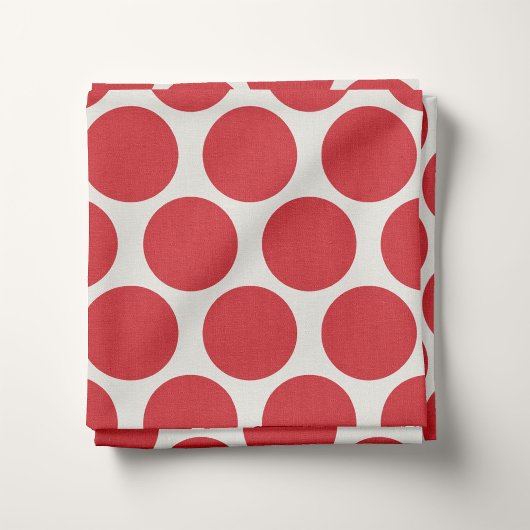 Tissu Points rouges