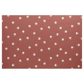 Tissu Points rouges aléatoires mignons Kawaii (Fat Quarter)