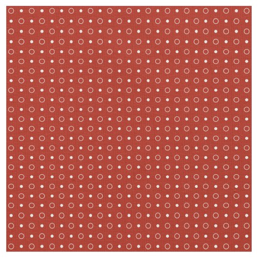 Tissu Points rouges et blancs (Fermer)