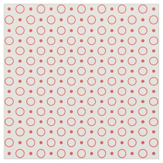 Tissu points rouges et blancs (Fermer)