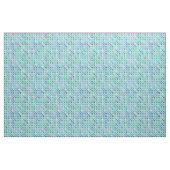 Tissu points sarcelle, verts, violets, bleus et roses (Fat Quarter)