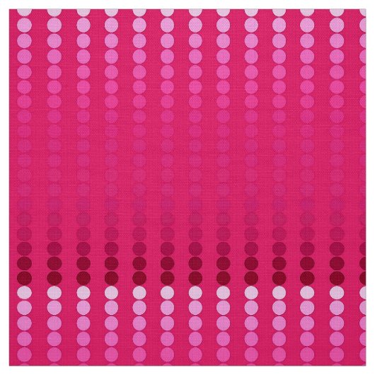 Tissu Points satinés - nuances rose fuchsia (Échantillon)