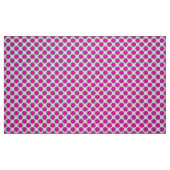 Tissu Points tournés, fuchsia, gris et rose (Fat Quarter)
