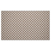 Tissu Points tournés rétro, tons taupe (Fat Quarter)