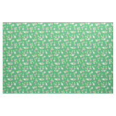 Tissu Points verts et roses 3 (Fat Quarter)