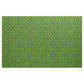 Tissu Points Whimsical Noirs sur Vert (Fat Quarter)