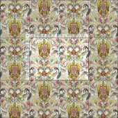 Tissu poire de rococo (Carreau)