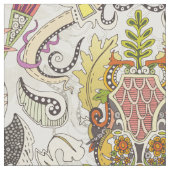 Tissu poire de rococo (Fermer)