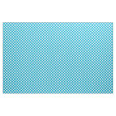 Tissu Pois 3/4e pouce Turquoise sur blanc (Yard)