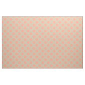 Tissu : Pois beige et rose (Yard)