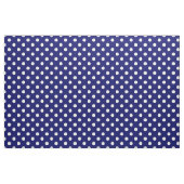 Tissu Pois blanc bleu foncé marine (Fat Quarter)