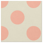 Tissu : Pois blanc et rose-clair (Fermer)