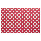 Tissu pois blancs en rouge (Fat Quarter)