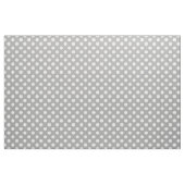 Tissu pois blancs gris (Yard)