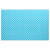 Tissu Pois blancs sur bleu électrique (Yard)
